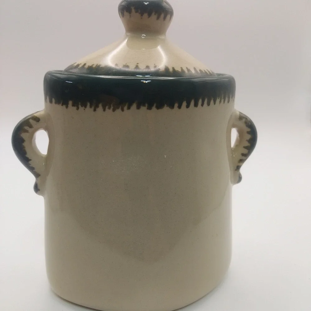Novelty Mom Pottery Jar with Lid Nothing Warms the Heart Like Mom‎ Kitchen Decor